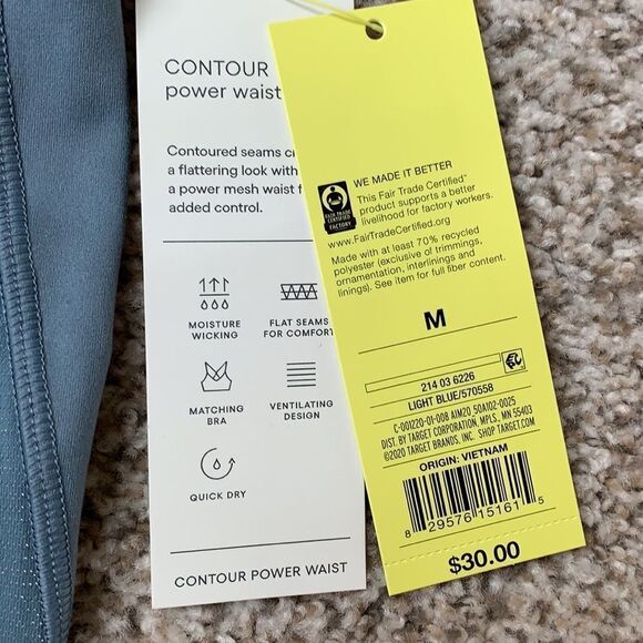 All in Motion Contour Power Waist Size M - Picture 4 of 12